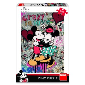 Product detail of Puzzle Mickey retro 500 dílků - Dino