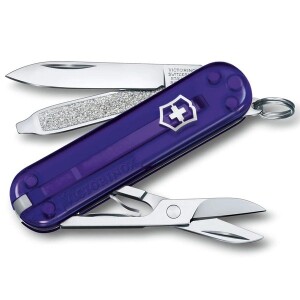 Product detail of Nůž Victorinox Classic SD Transparent Colors Persian Indigo