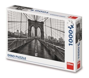 Product detail of Puzzle Černobílý New York 1000 dílků - Dino