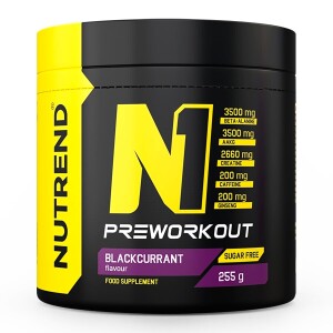Product detail of Nutrend N1 Pre-Workout 255 g modrá malina