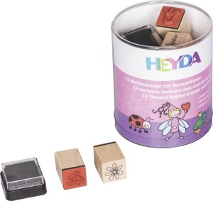 Product detail of HEYDA Sada dřevěných razítek - princezny + víly