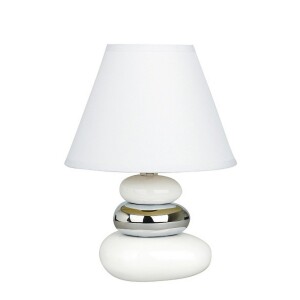 Product detail of Stolní lampa Salem, bílo-stříbrná, Rabalux 4949