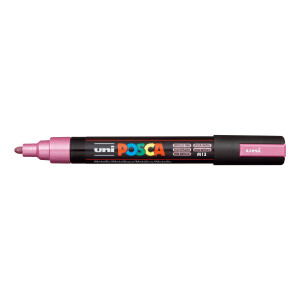Product detail of Posca popisovač PC-5M, 1,8 - 2,5 mm, metalická růžová (M13)