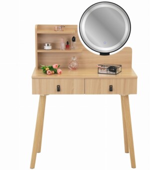 Product detail of ArtJum Toaletní stolek SCANDI 3 béžová | CM-324343