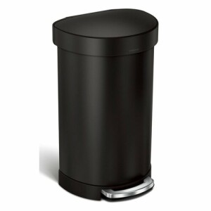 Product detail of Simplehuman Půlkulatý pedálový koš s nerezovým rámečkem 45 l, černá