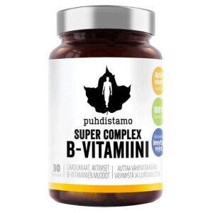 Product detail of Puhdistamo Super Vitamin B Complex 30 kapslí