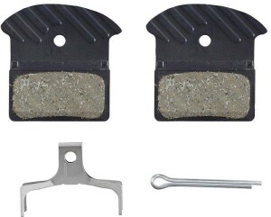 Product detail of Shimano brzdové destičky J05A polymer s chladičem, v krabičce