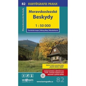 Product detail of 1: 50T (82)-Moravskoslezské Beskydy (turistická mapa), 1.  vydání