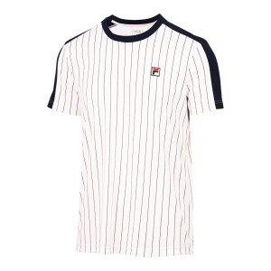 Product detail of Pánské tričko Fila  T-Shirt Stripes Jascha 2 White Alyssum Stripes XL