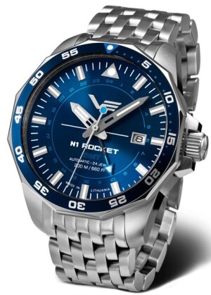 Product detail of Vostok Europe N-1 Rocket Automatic GMT NH34-225A712B