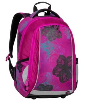 Product detail of Bagmaster Studentský batoh MARK 20 A PINK/BLUE/TURQUOISE