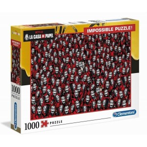 Product detail of Clementoni Puzzle Netflix - Papírový dům 1000 dílků - Směr