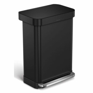 Product detail of Simplehuman Obdélníkový pedálový koš s kapsou na sáčky 55 l, černá