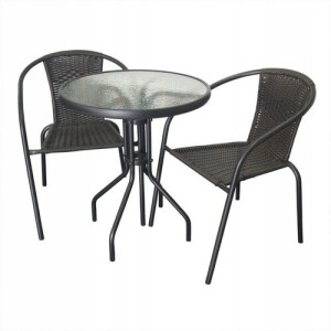 Product detail of zahradní balkonový bistro set NINA 3dílný