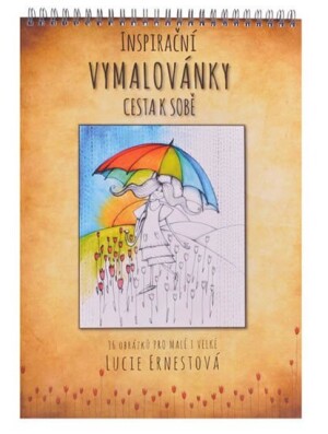 Product detail of Vymalovánky s horní vazbou twin wire A4, 16 listů - Lucie Ernestová