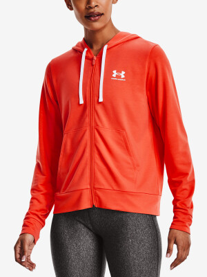 Product detail of Dámská mikina Under Armour  Rival Terry FZ Hoodie-ORG M