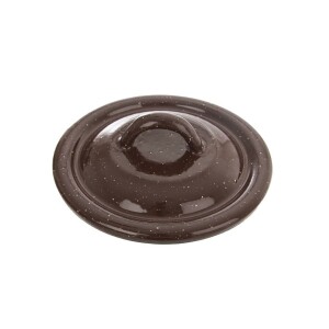 Product detail of Orion Smaltovaná poklice Brown, 12 cm, pr. 12 cm
