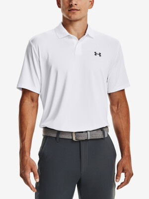 Product detail of Under Armour pánské funkční tričko s krátkým rukávem PERFORMANCE 3.0 POLO 1377374-100 bílé
