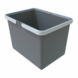 Product detail of Elletipi Plastový koš s rukojeťmi 12 l, šedá, 12 l