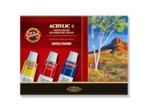 Product detail of Koh-i-noor souprava akrylovych barev 6 x 16 ml