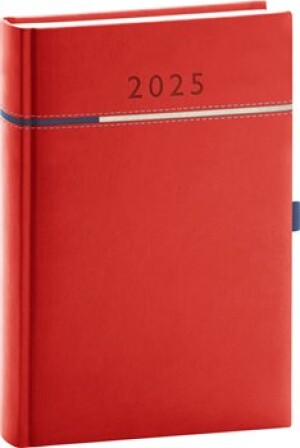 Product detail of Denní diář Tomy 2025, červeno-modrý