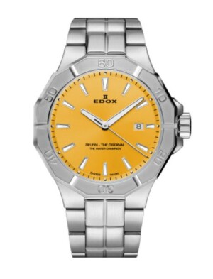 Product detail of EDOX Delfin Quartz Date 53021-3M-JIN
