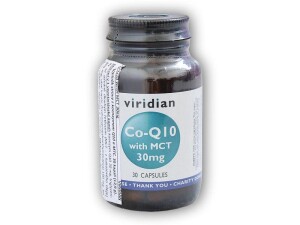 Product detail of Viridian Co-enzym Q10 with MCT 30mg 30 kapslí