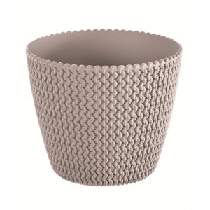 Product detail of Prosperplast Obal na květináč Splofy kávová, pr. 19 cm