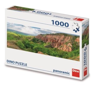 Product detail of Puzzle Červená rokle Panoramic 1000 dílků - Dino