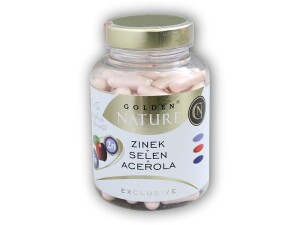 Product detail of Golden Natur Exclusive Zinek + selen + acerola 100 kapslí