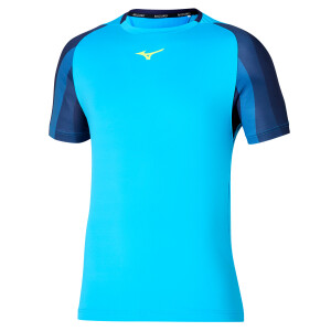 Product detail of Pánské tričko Mizuno  Release Shadow Tee Jet Blue XXL