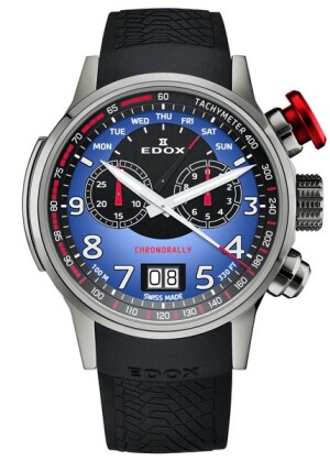 Product detail of EDOX Chronorally BMW Limited Edition 38001-TINR-BUDN