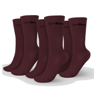 Product detail of GymBeam Ponožky 3/4 Socks 3Pack Eggplant