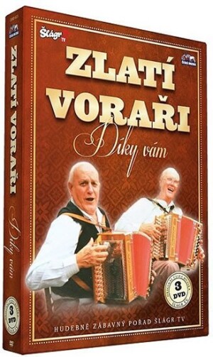 Product detail of Zlatí Voraři - Díky Vám - 3 DVD