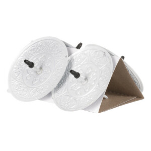 Product detail of Kovový zápich na svíčku 4 ks, bílá