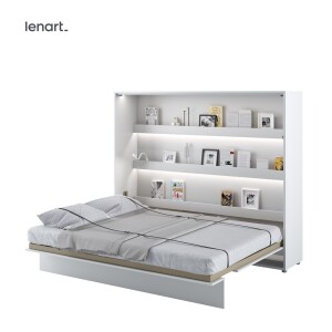 Product detail of Dig-net nábytek Sklápěcí postel Lenart BED CONCEPT BC-14p | bílý lesk 160 x 200 cm