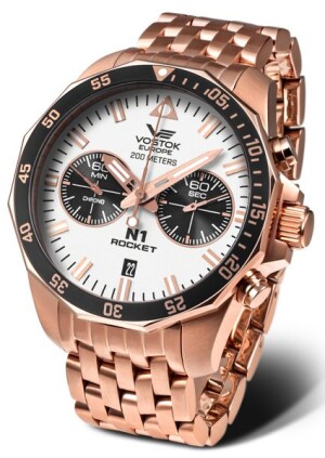 Product detail of Vostok Europe N-1 Rocket Chrono Line 6S21-225B619B