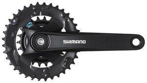 Product detail of Shimano kliky Altus FC-M315, 175mm 36x22, černé, bez krytu, 8,7 speed