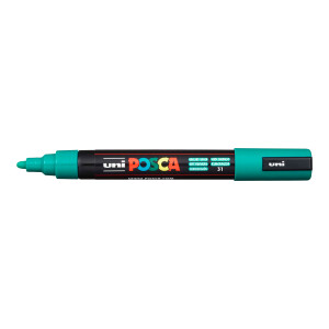 Product detail of Posca popisovač PC-5M, 1,8 - 2,5 mm, smaragdová (31)