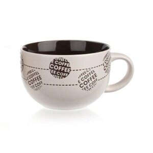 Product detail of BANQUET Hrnek keramický jumbo COFFE 660 ml, krémový