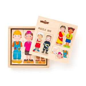 Product detail of Woody Puzzle Lidé a povolání