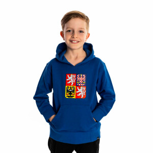 Product detail of Dětská mikina Kappa  Logo Nathan Statní Znak Potisk Royal 12Y