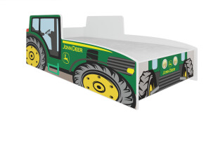 Product detail of ArtAdrk Dětská auto postel TRACTOR Barva: Zelená, Provedení: 80 x 160 cm
