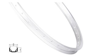 Product detail of REMERX Ráfek RMX21 406x21, 36děr, stříbrný