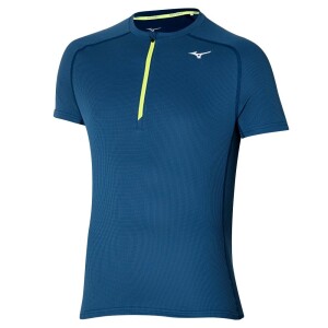 Product detail of Pánské tričko Mizuno  Trail DryAeroFlow Tee Gibraltar Sea S