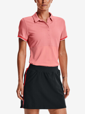 Product detail of Under Armour UA Zinger Point SS Polo 1370135-981 PNK