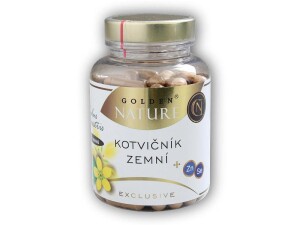 Product detail of Golden Natur Kotvičník zemní 90% zinek + selen 100 kapslí