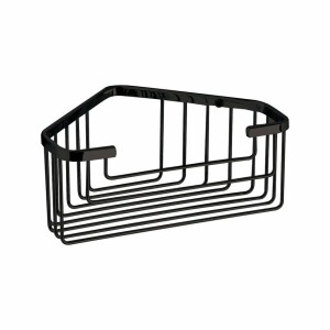 Product detail of GEDY 2483-14 Smart rohová police do sprchy, 20 x 8 x 15,1 cm, černá mat