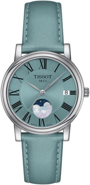 Product detail of Tissot Carson Premium Lady Moonphase T122.223.16.353.00