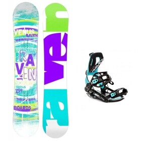 Product detail of Raven Venus dámský snowboard + Raven Fastec FT360 black/mint vázání